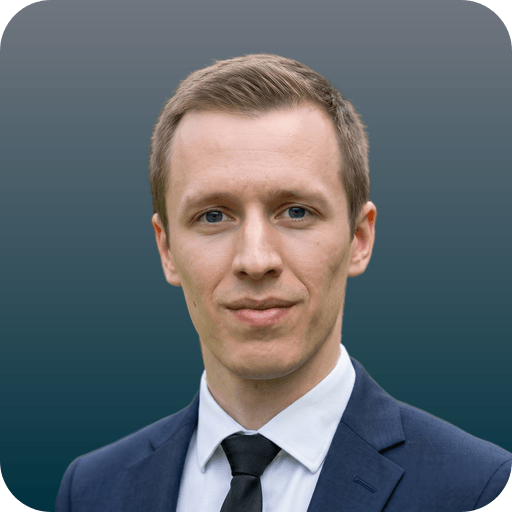 John's branded profile picture, rendered from the same headshot